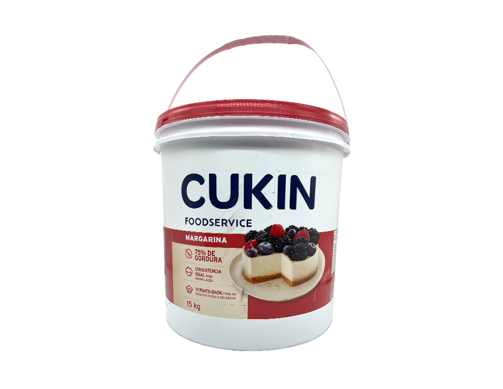 MARGARINA COM SAL 75 % CUKIN (BD 15 KG)